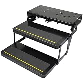 Kwikee 32 Series Electric Step Assembly with Logic Control Unit and Power Switch Kit for RVs and Travel Trailers