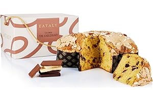 Eataly Italian Easter Cake, Three Chocolate Colomba di Pasqua, 31.6Oz, Dark, Milk & White Chocolate- Naturally Leavened, Cake Gift