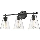 ML Lighting Aliza 3-Light Vanity Matte Black