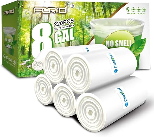 Amazon.com: Clear Medium Garbage Bags 