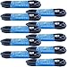 MCSPROAUDIO 10 Pack of 25 Foot Male to Female 3 Pin XLR Microphone Audio Cables