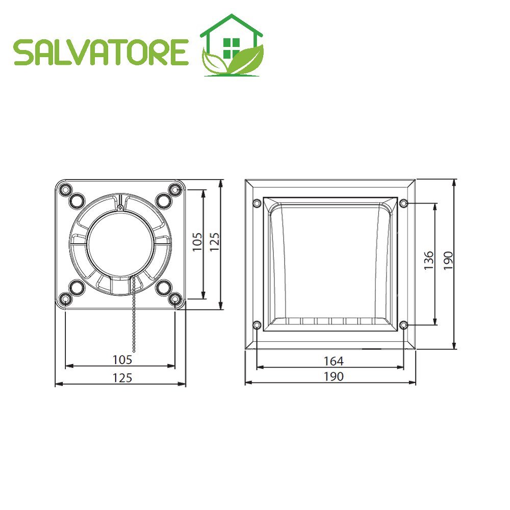 Recuperatore Di Calore Monostanza Ventilazione Meccanica Controllata