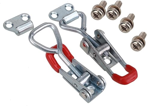 2pcs Adjustable Toggle Latch Catch Loop 