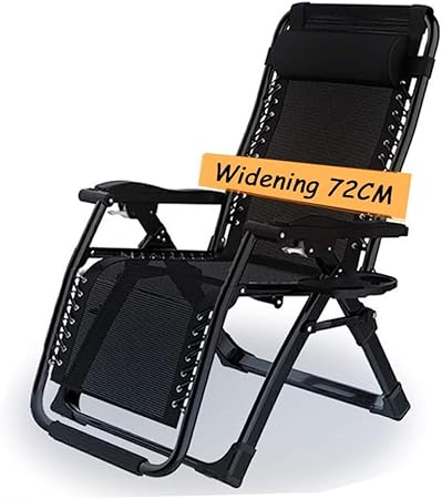 sun lounger with cup holder