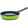 12" Green Ceramic Frying Pan by Ozeri, with Smooth Ceramic Non-Stick Coating (100% PTFE and PFAS Free)