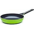 12" Green Ceramic Frying Pan by Ozeri, with Smooth Ceramic Non-Stick Coating (100% PTFE and PFOA Free)