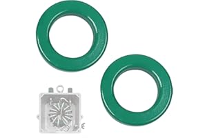 SIZHONGDA Ferrite Toroidal Cores | FT240-43, 2.4-inch Diameter, 2-Pack, for Reducing RFI/EMI/RF/HF Line Noise and Signal Loss in Power Transformers, Ideal for Industrial and Scientific Applications