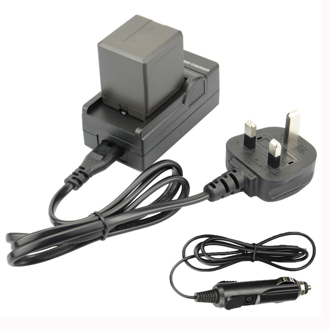 DSTE VBG260 Spare Battery and DC61U Travel Charger Compatible with Panasonic VW-VBG260 VBG070 AG-AC7 AG-AF100 HDC-HS250 HDC-HS300 HDC-HS700 HDC-SD600 Digatal Camera