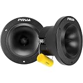PRV AUDIO Bullet Super Tweeters Neodymium 240 Watts RMS 4 Ohm, 3.50 Inch PRV Black TW400Ti-Nd-4 PRO, Easy to Mount - High Output (2 Tweeters, Pair)