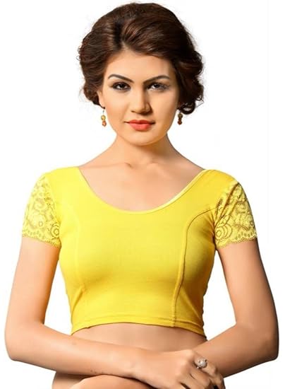 Cotton Bustier Saree Blouse