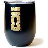 Wagon International Official FIFA World Cup 2026 Edition Wine Tumbler 12oz - Double Walled Stainless Steel - Durable Design