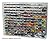 Hot Wheels Diecast Display Case 144 CAR 1:64 Fits Redlines Toys for Boys