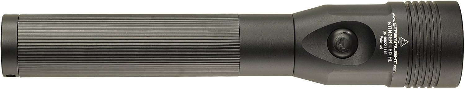 Streamlight 75432 Stinger LED High Lumen Rechargeable Flashlight with 12-Volt DC Charger - 800 Lumens - Basic Handheld Flashlights - 
