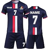Custom Kids Soccer Jerseys Personalized Youth Short Set Boy Girl Training Uniform with Name Number