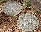 Set of 2 Joseph's Studio Irish Blessing Celtic Knot Garden Stepping Stones 11
