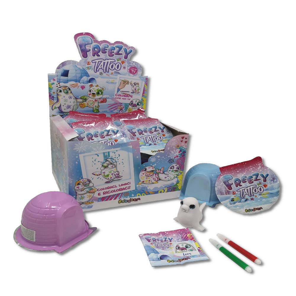 Sbabam- ZY Tattoo Pack of 4 Coloring Pieces, 048-19