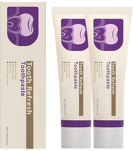 Amazon.com : Whitening Toothpaste, Natural Oral Care Tooth Refresh