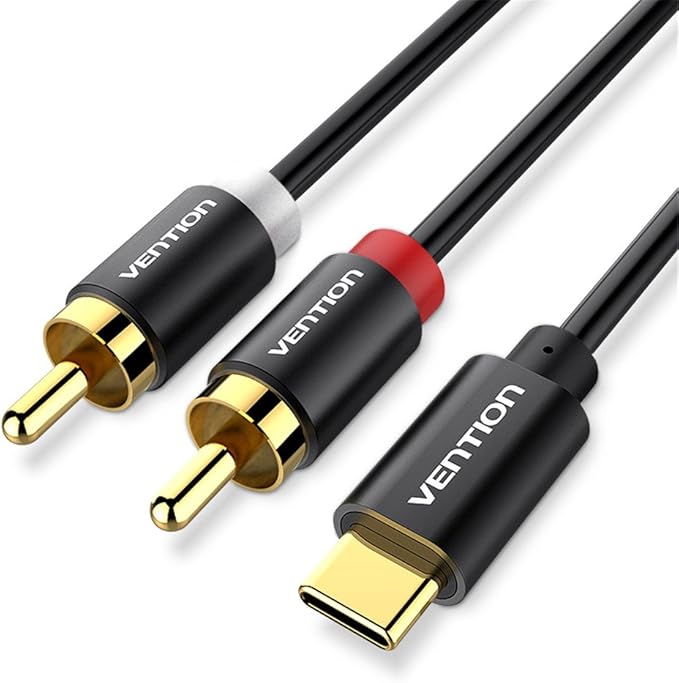 Vention USB tipo C a 2 RCA cable de audio RCA cable RCA jack tipo C USB