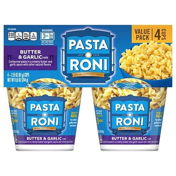 PASTA RONI 4PK CUPS – BUTTER GARLIC