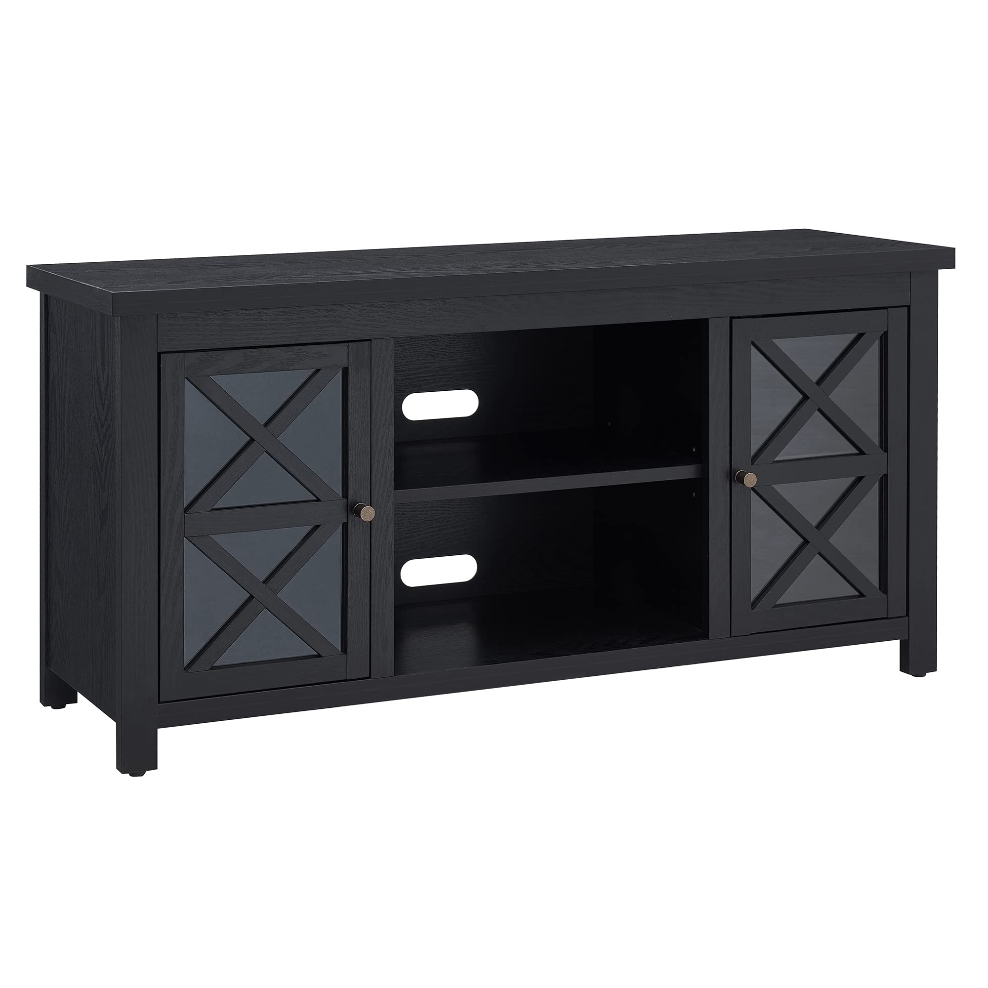 Photo 1 of  ***STOCK PHOTO FOR REFERNCE ***Henn&Hart Rectangular TV Stand for TV's up to 55" in Black, TV Stands for the Living Room