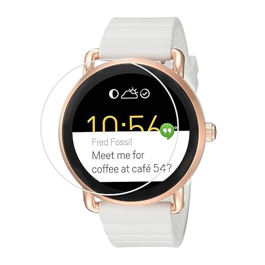 LUXACURY Fossil Q Wander - Protector de Pantalla de Cristal ...