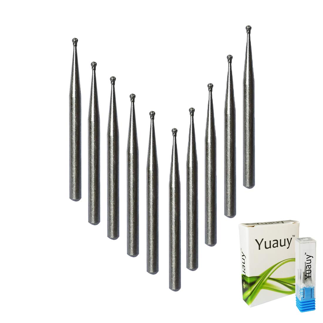 Yuauy 10pcs Diamond Engraving Tip Bit Carve Head for Replacing Tip Electric Micro Engraver Pen Carve Engraving Tool Replacement