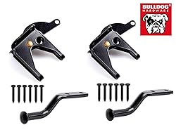 2 Set BullDog Hardware Self-Locking Gate Latch