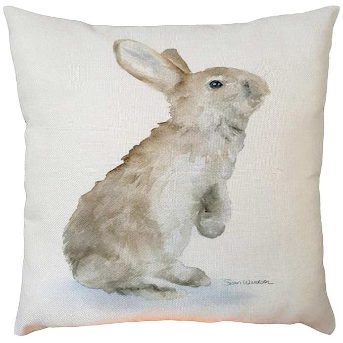 Storerine Muttertag spezielle Kissen, Osterhase Schlafsofa Dekoration Festival Kissenbezug Kissenbezug