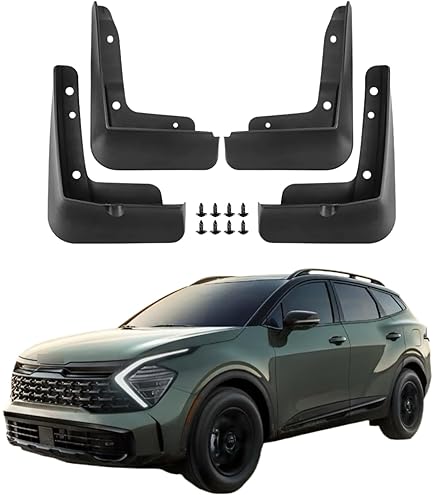 Kia Car Splash Guards & Mud Flaps For Kia Sportage - UK - View #10