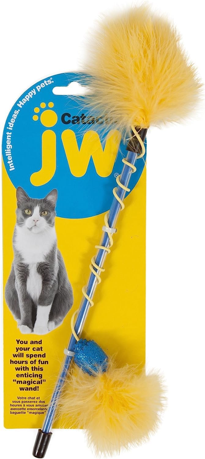 JW Cataction Feather Wand