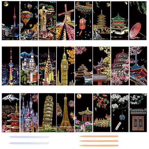 Bookmarks-famous Scenery+ancient Style