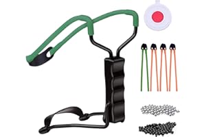 MVAIXZG Folding Wrist Rocket Sling Shot for Adult .Powerful Hunting Sling Shot.slingshots for Adults.Powerful Tactical Accessories, Ammo for Target Practice & Outdoor Adventures