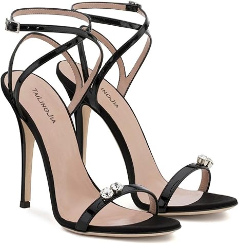 black evening shoes uk