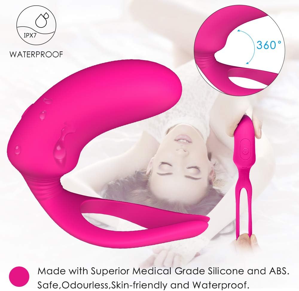 Soft Vǐbe Ring for Couples Wand Powerful Male Longer Lasting Shake Rooster Cǒckríng,Silicone Happy Toys Shock 9 Speeds USB Charged T-Shirt