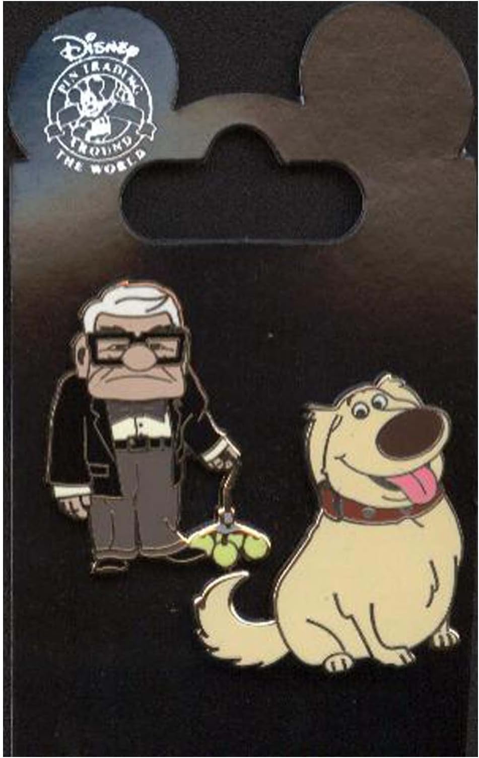 Disney Pin - Disney Pixar's Up - Dug and Carl Fredricksen - 2 Pin Set 79392