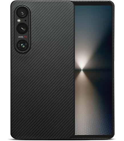 LCEHTOGYE Cover per Sony Xperia 1 V + Pellicola Protettiva in Vetro Temperato,Nero Custodie Morbido Silicone Case Ultra Sottile TPU Custodia per Sony Xperia 1 V (6,5) - KE136
