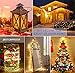 MZD8391 66FT 200 LED Christmas Lights Outdoor String Lights- 100% UL Certified - for Christmas Tree Decoration, Wedding, Party, Patio, Porch, Backyard, Garden, Warm White (10 Sets CONNECTABLE)