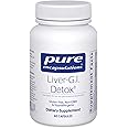 Pure Encapsulations Liver-G.I. Detox - Liver Cleanser & GI Detox* - with Alpha Lipoic Acid & Curcumin Extract - Gluten Free & Non-GMO - 60 Capsules