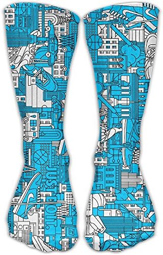 Shose Building Bird Casual Running Long Socks Novelty High Athletic Sock Unisex