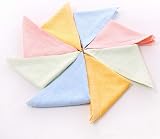 Fairy Baby 8 Pack 100% Organic Bamboo Baby Washcloths Reusable Towels view 2