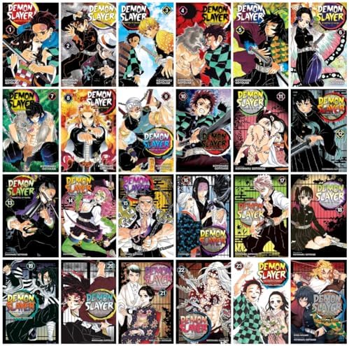 Amazon.com: Demon Slayer: Kimetsu no Yaiba Complete Box Set