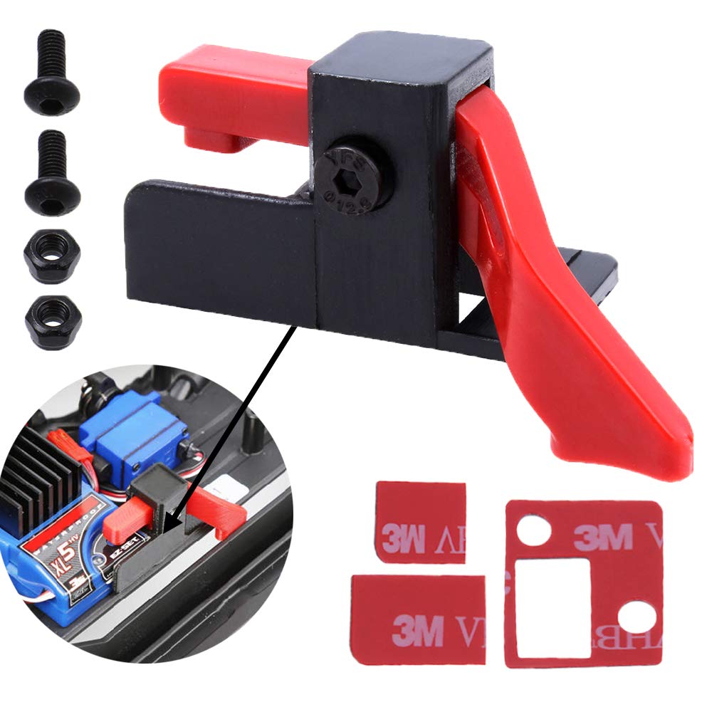 Photo 1 of ESC Easy Start Trigger Power Switch Kit for TRX4 1/10 RC Trail Crawler Truck Accessory