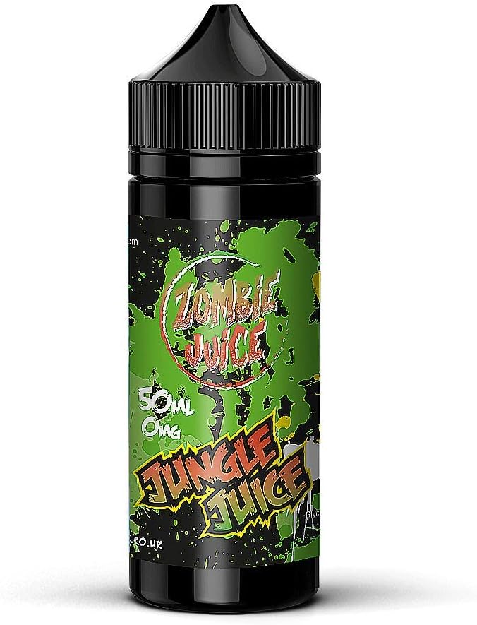 Zombie Juice E-Liquid 3 x 100ml (300ml) Jungle Juice e Liquid | Strong E-Liquid Flavour Made from Premium UK Vape Ingredients | Vape Juice for Electronic Cigarette, E Shisha or Sub Ohm Tanks