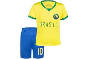 Cnins Kids Soccer Jersey Kit for Boys & Girls- Breathable & Quick-Dry - Youth Soccer Football Training Gifts (2T-14Y)