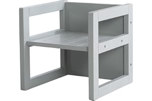 Roba-Kids Country-Farmhouse: Children's Gray Kids Chair