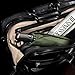 LifeTek Travel Umbrella Wind-Resistant Automatic Open Close Compact Folding Teflon Canopy Umbrellas Small Totes Golf Bag Purse Backpack Large Strong Windproof Men and Women Traveler FX1 42 inch Green