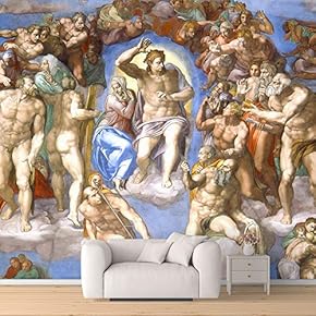 Wall Murals for Bedroom Classic and Modern Collage Design Removable Wallpaper Peel and Stick Wall Stickers - 66x96 inches