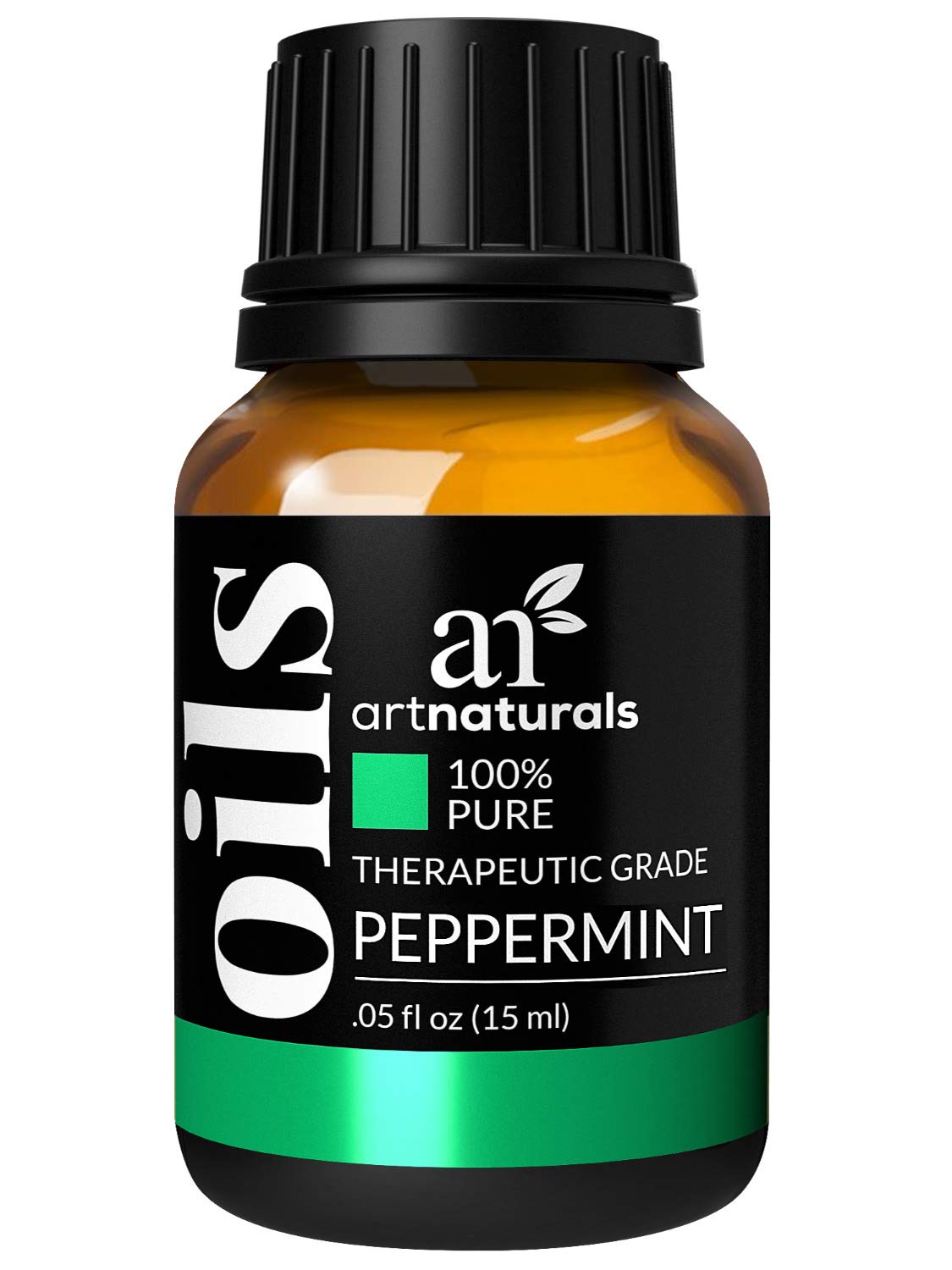 ArtNaturals 100% Pure Peppermint Essential Oil - (.5 Fl Oz / 15ml) - Natural Premium Therapeutic Grade Mentha Peperita - Fresh Scent for Home and Work, Perfect to Repel Mice and Spiders
