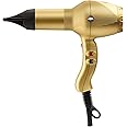 Gamma+ Absolute Power and Absolute 2000 Professional Tourmaline Ionic Unisex Hair Dryer with 2 Concentrator Nozzles