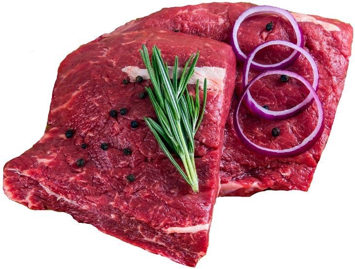 100% Grass Fed Beef Flat Iron Steak 8oz. (4 Pack)